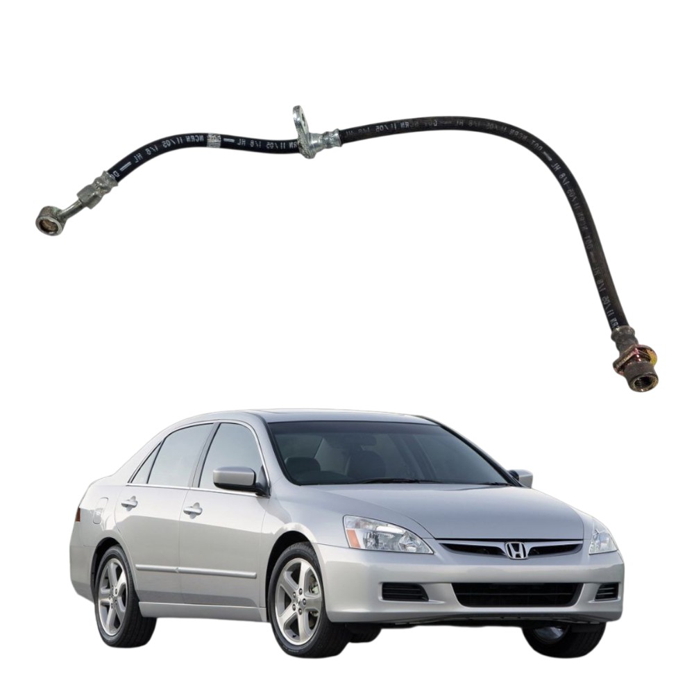 Flexível freio dianteiro esquerdo Honda Accord 2003 2007