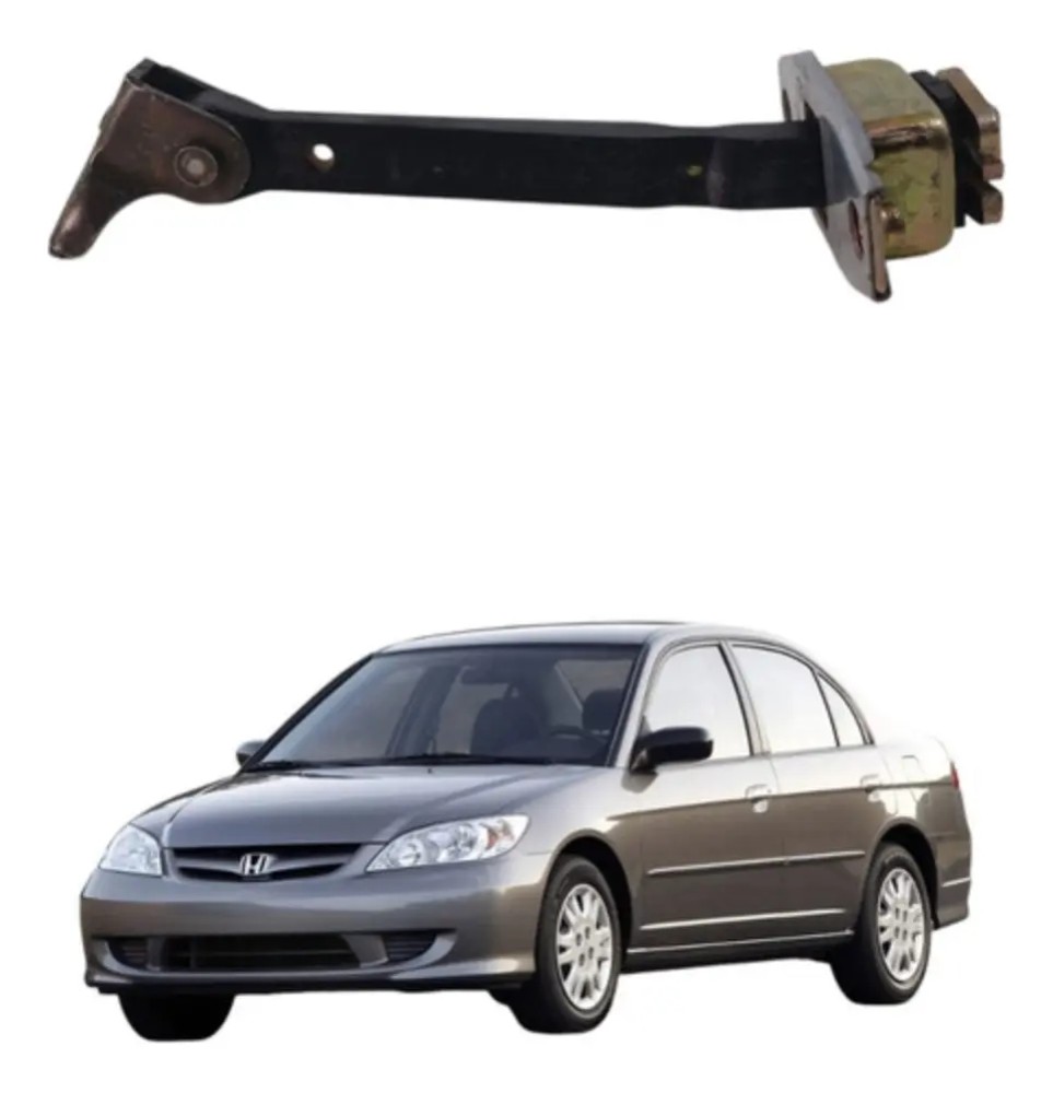 Limitador porta traseira direita honda civic 2001 2006 49612