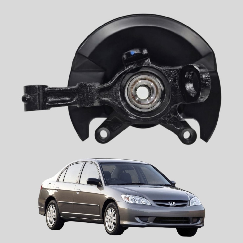 Manga eixo dianteira esquerda sem abs honda civic 2004 2006