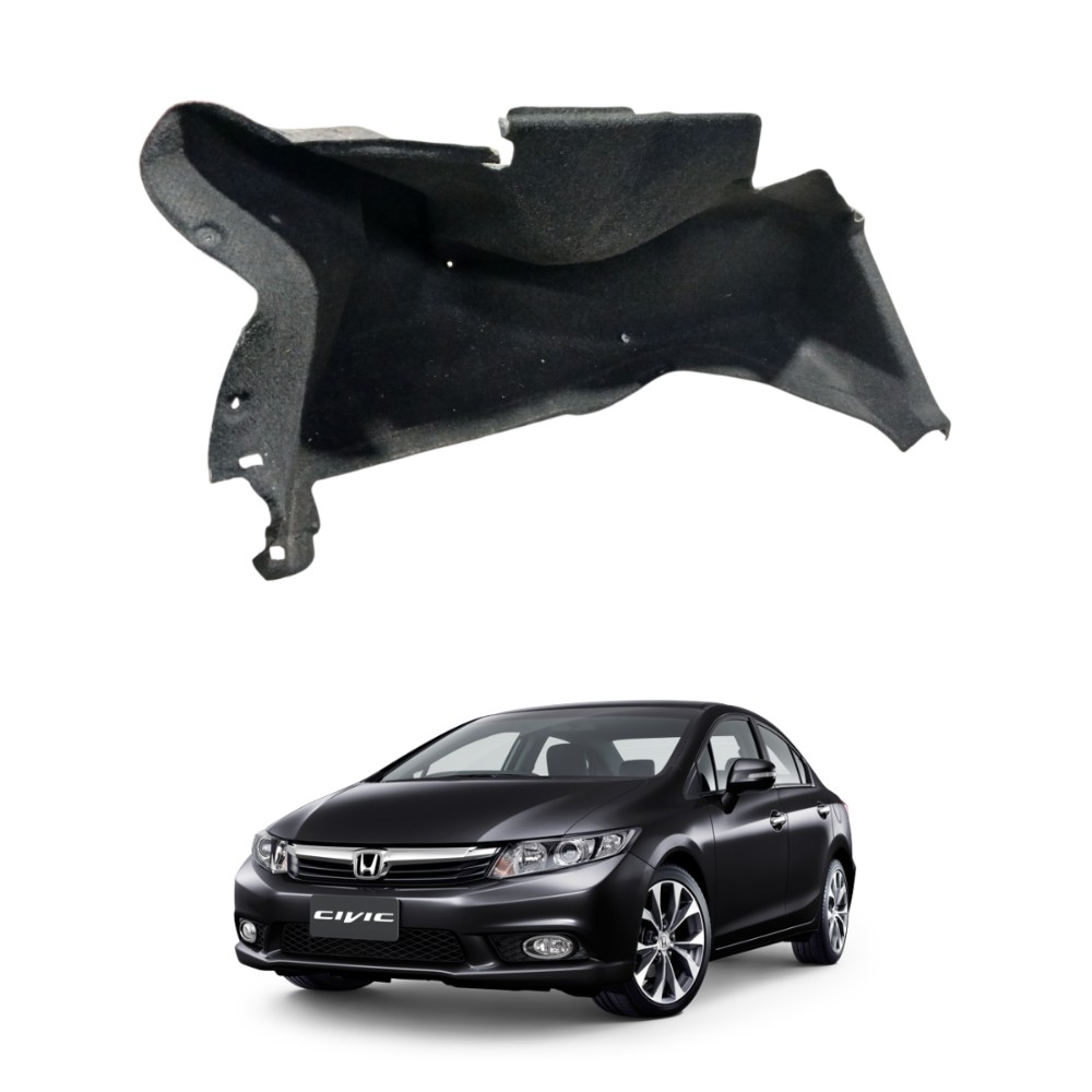 Forro Porta Mala Esquerdo Honda Civic 2012 2016