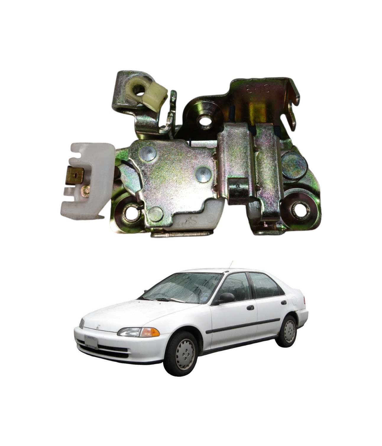 Fechadura Tranca Tampa Traseira Civic 1992 A 1995 E3137