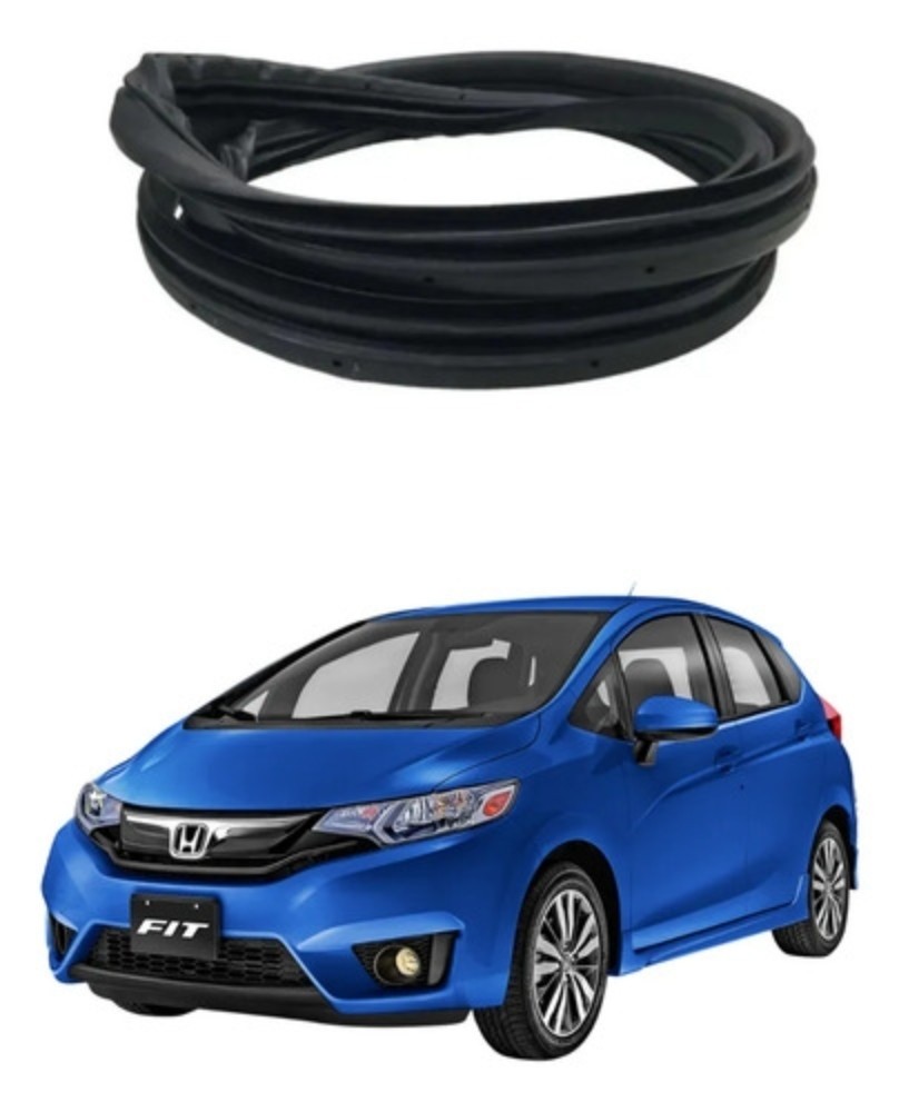 Borracha carroceria dianteira esquerda honda fit 2015 2021