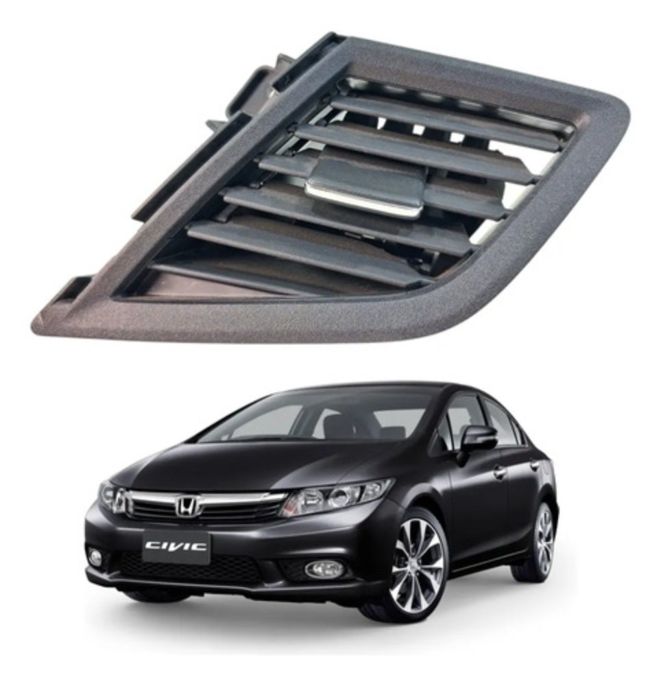 Difusor ar condicionado direito honda civic 2012 2016