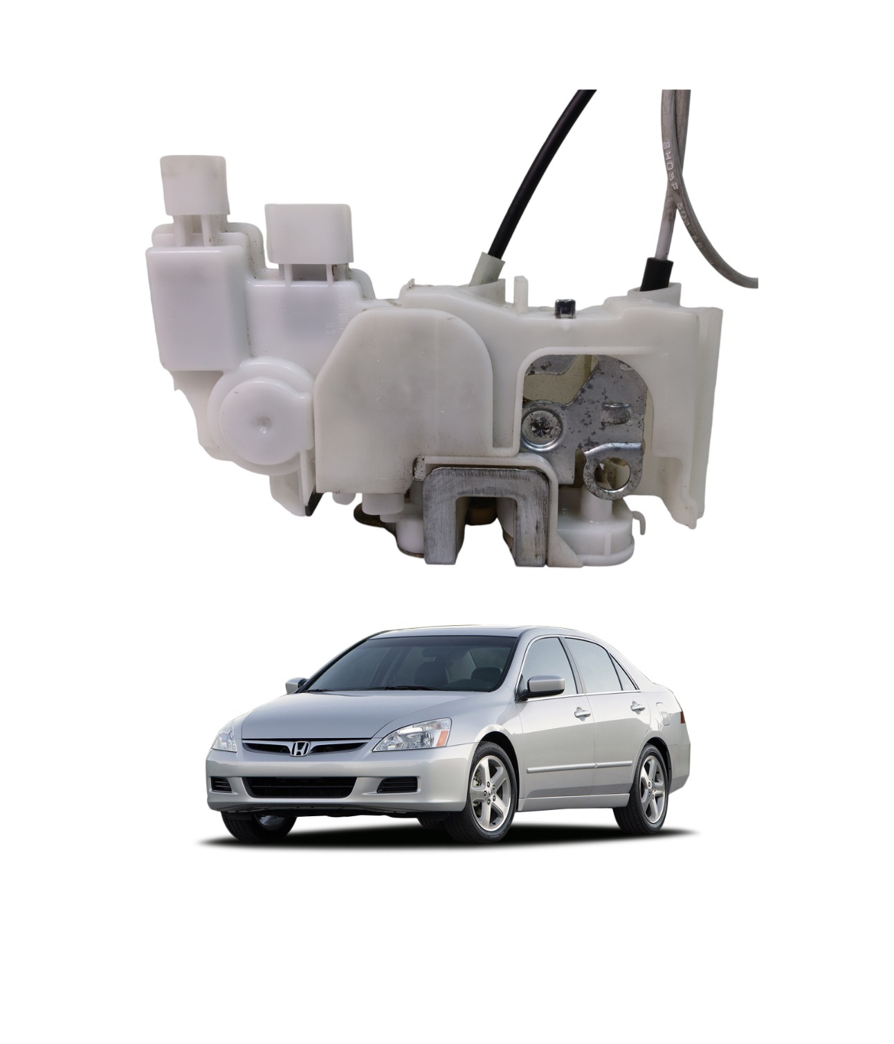 Tranca Porta Dianteira Direita Honda Accord 2003 2007 1718