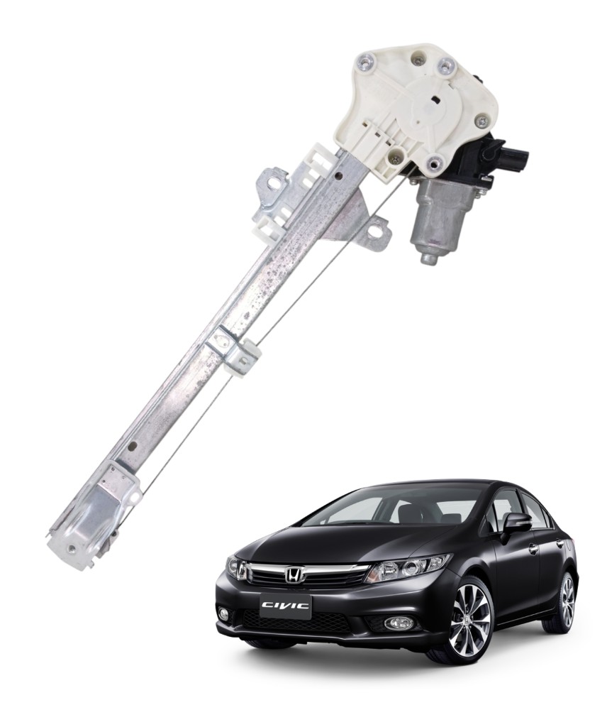 Máquina Vidro Traseira Direita Honda Civic 2012 2016 E16084