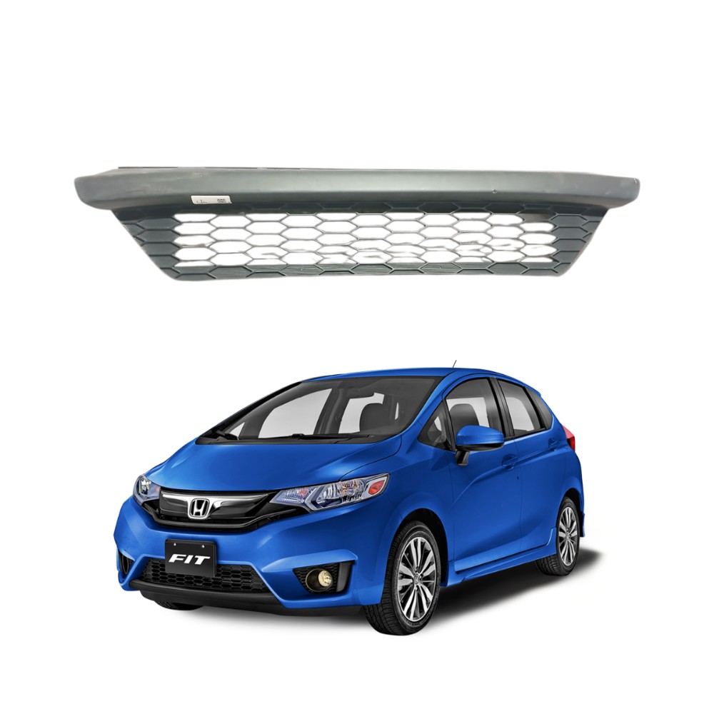 Grade inferior parachoque dianteito honda fit 2015 2021