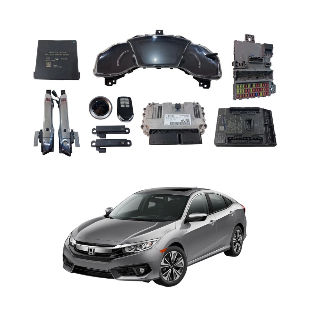 Kit code injeção Honda civic 2017 2021 1.5