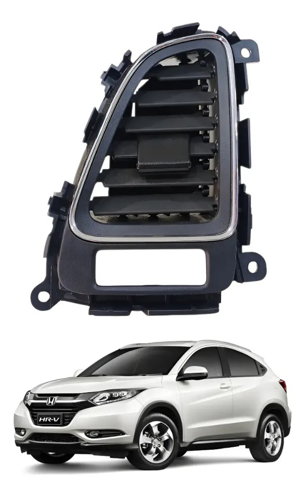 Difusor ar central esquerda honda hrv 2016 2021 43710