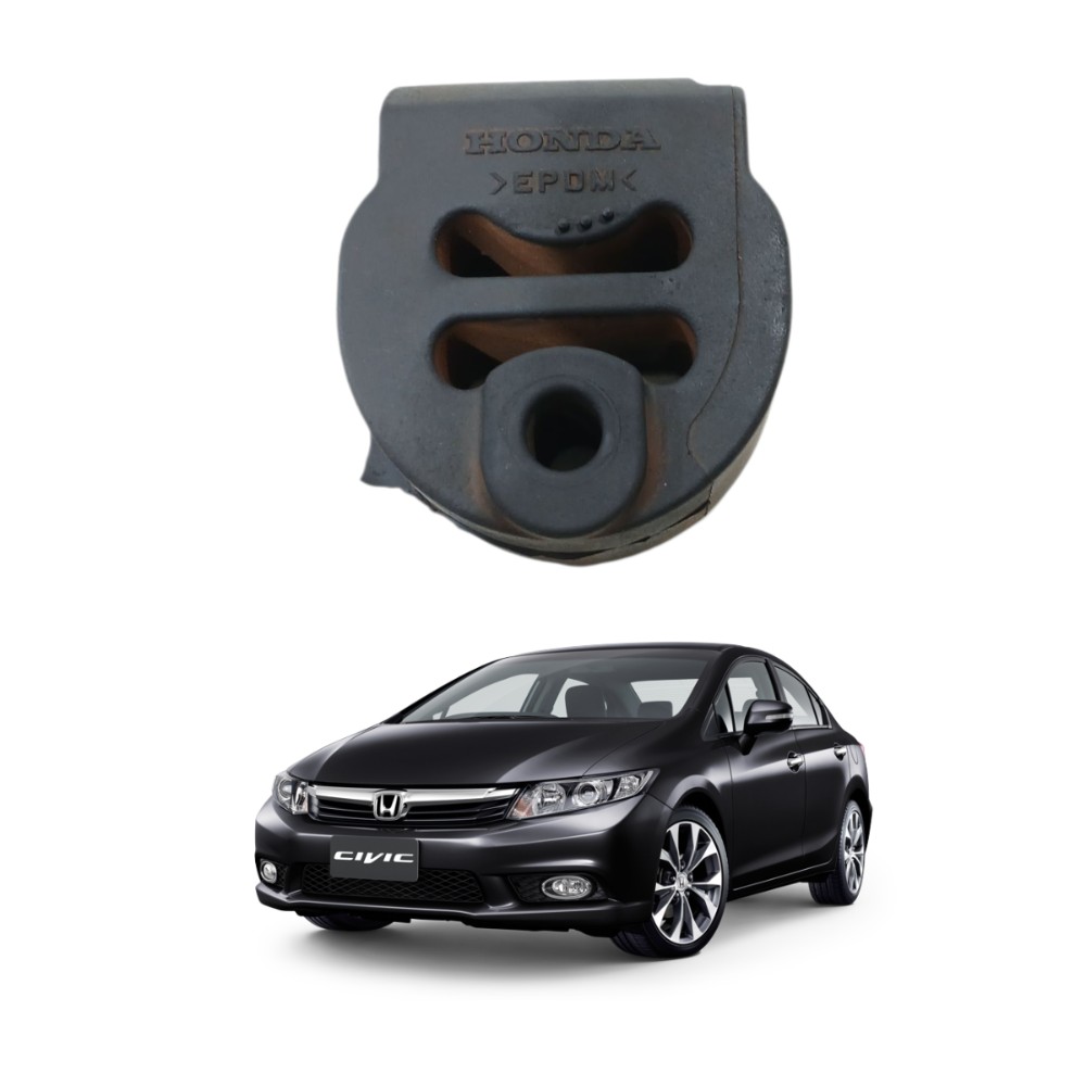 Borracha suporte escapamento honda civic 2012 2016