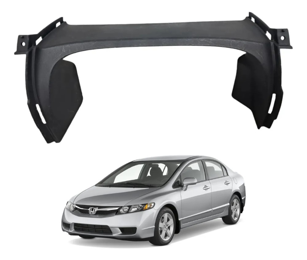 Moldura inferior painel instrumentos honda civic 2007 34937
