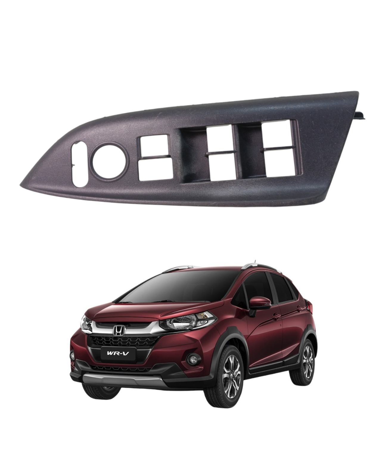 Moldura Comando Vidro Diant Esquerdo Honda Wrv 2017 E5471