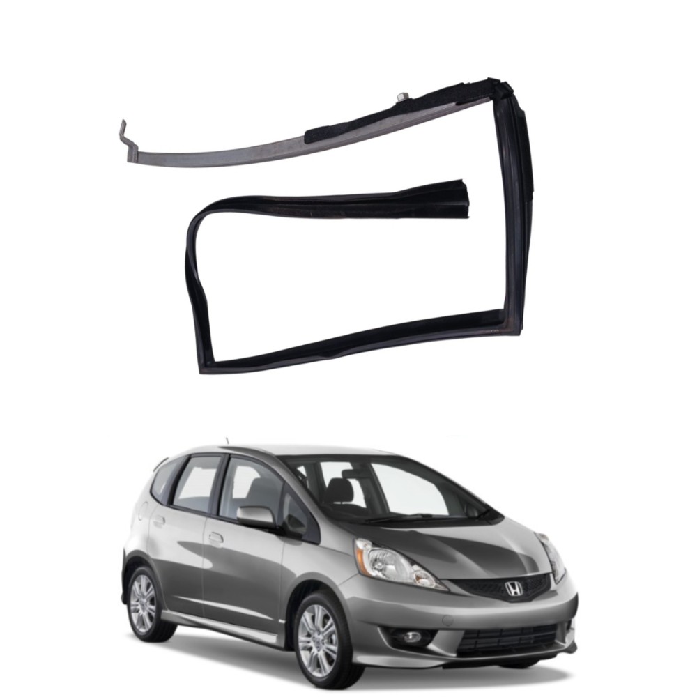 Canaleta traseira esquerda honda fit 2009 2014 52200