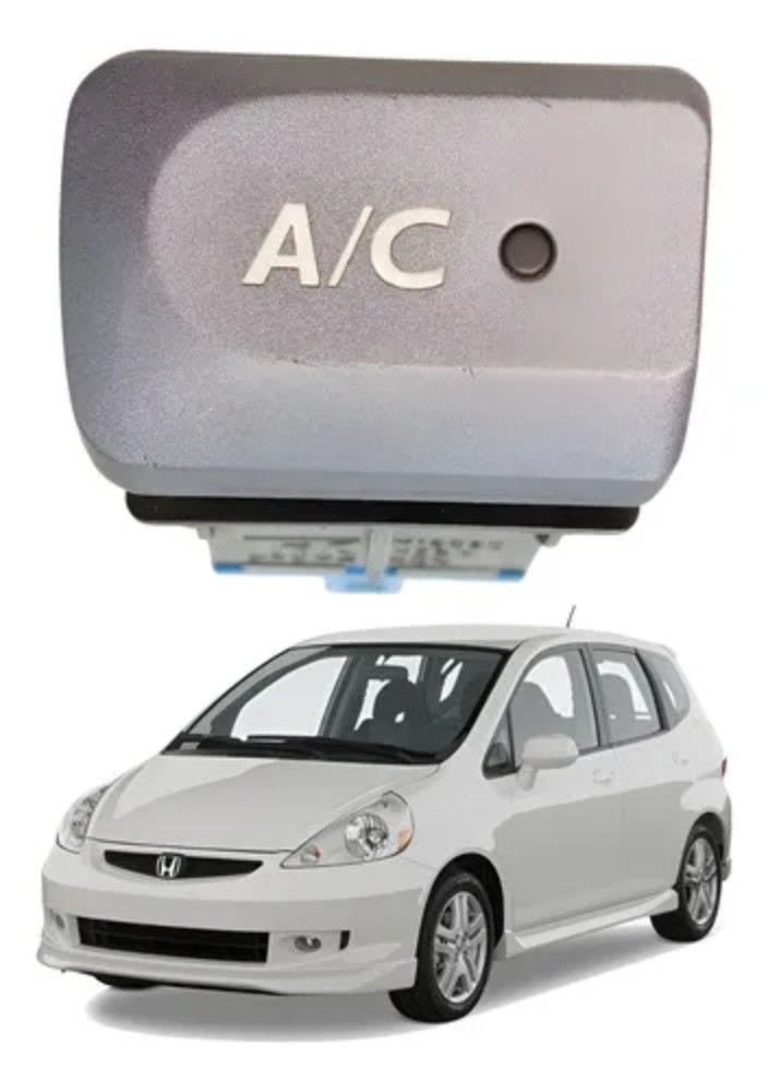 Botão Ar Condicionado A/c Honda Fit 1.4 1.5 2004 2008