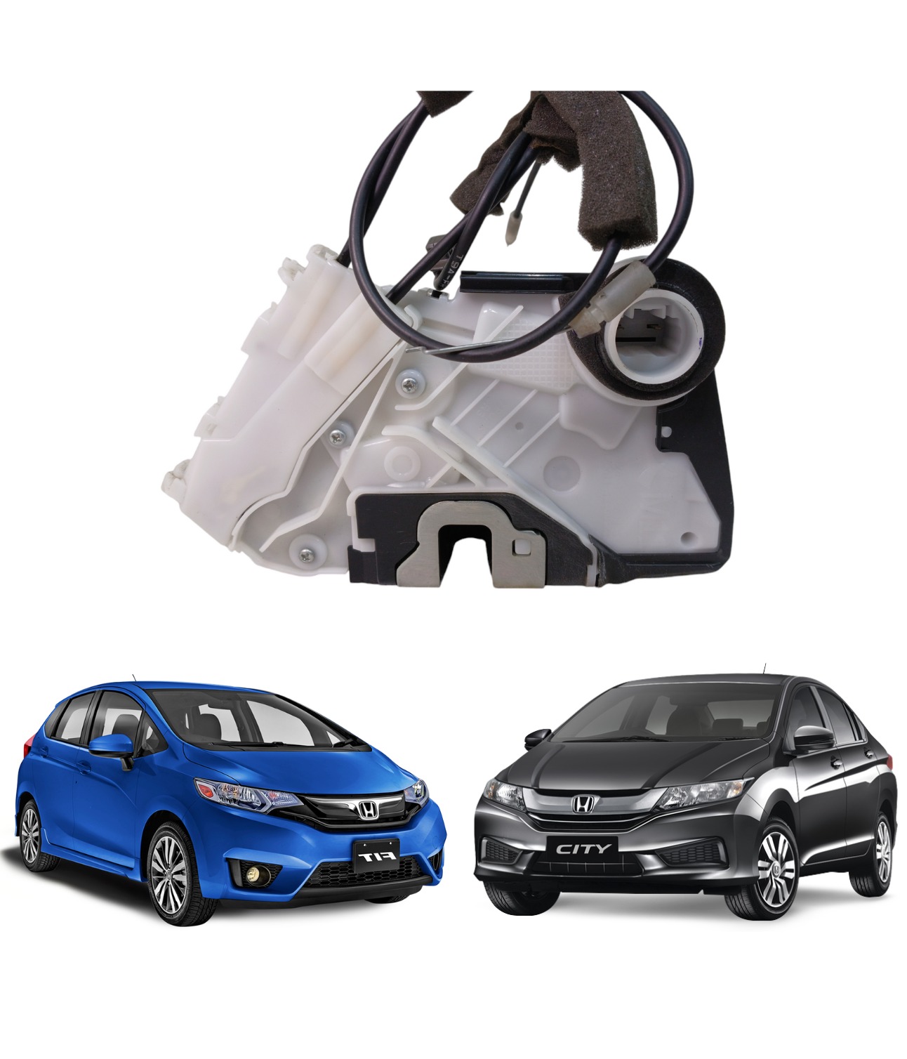 Tranca Porta Dianteira Direita Honda Fit City 2015 2021 2303