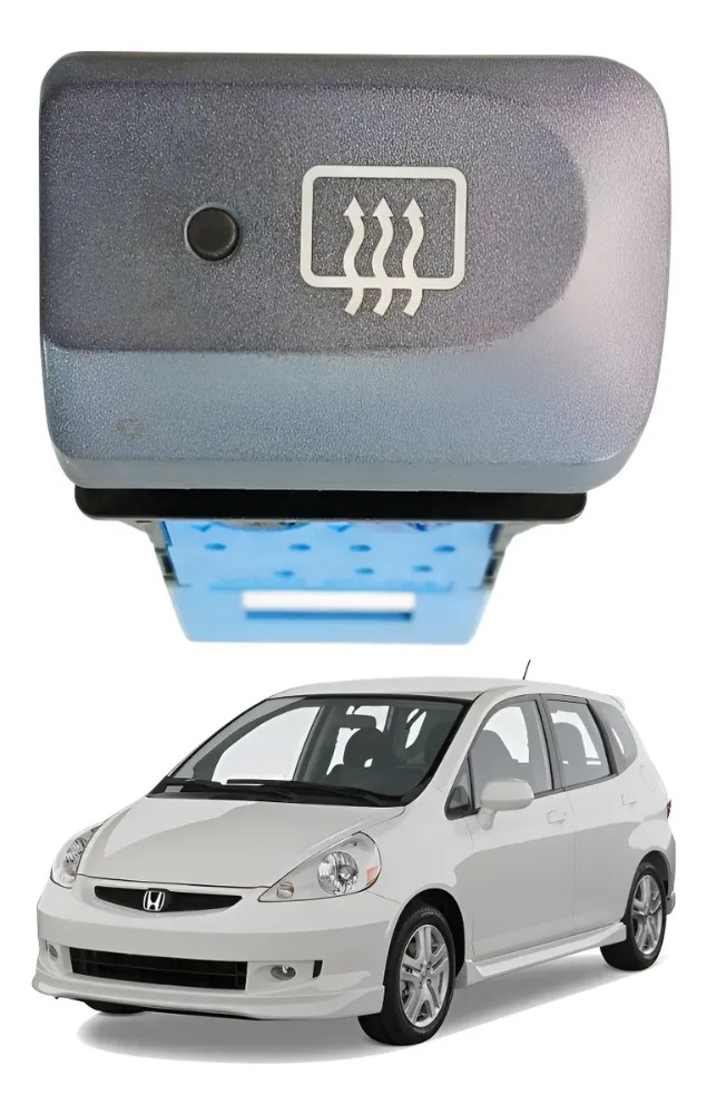 Botão desembaçador honda fit 2004 2008 41421