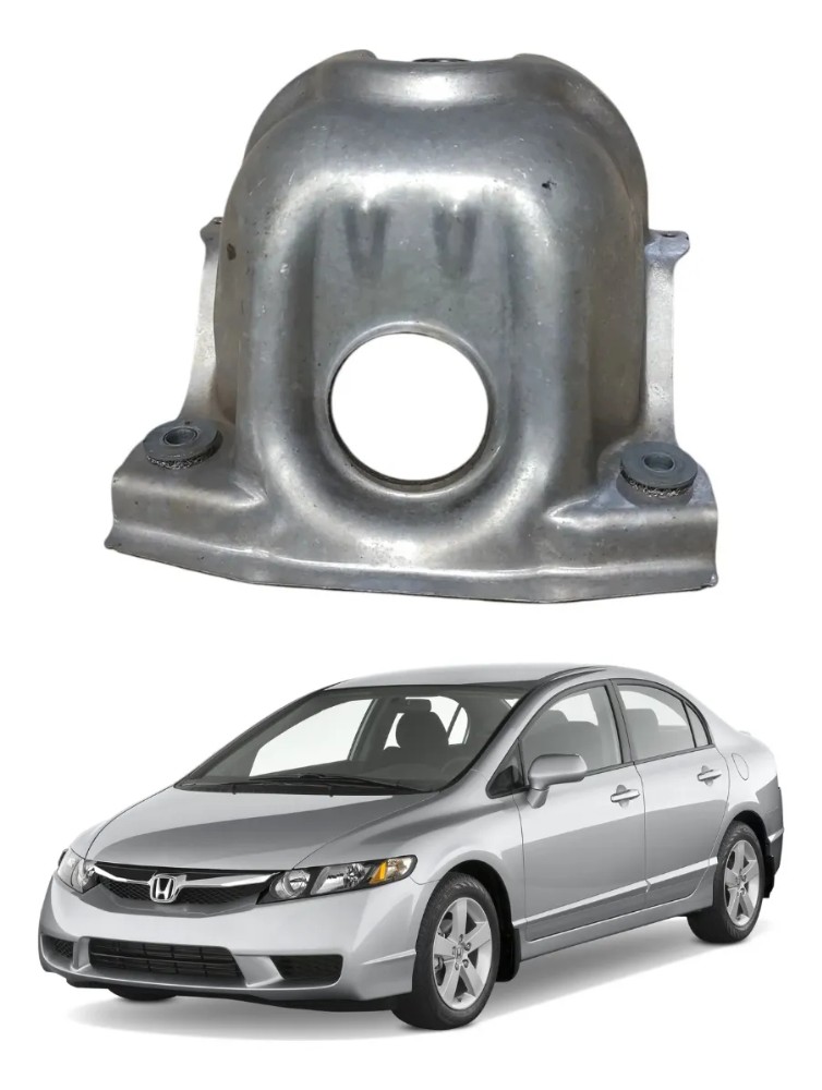 Protetor calor catalisador honda civic 2007 2011 47163