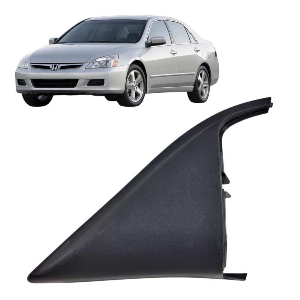 Moldura interno retrovisor esquerdo Honda Accord 2003 2007