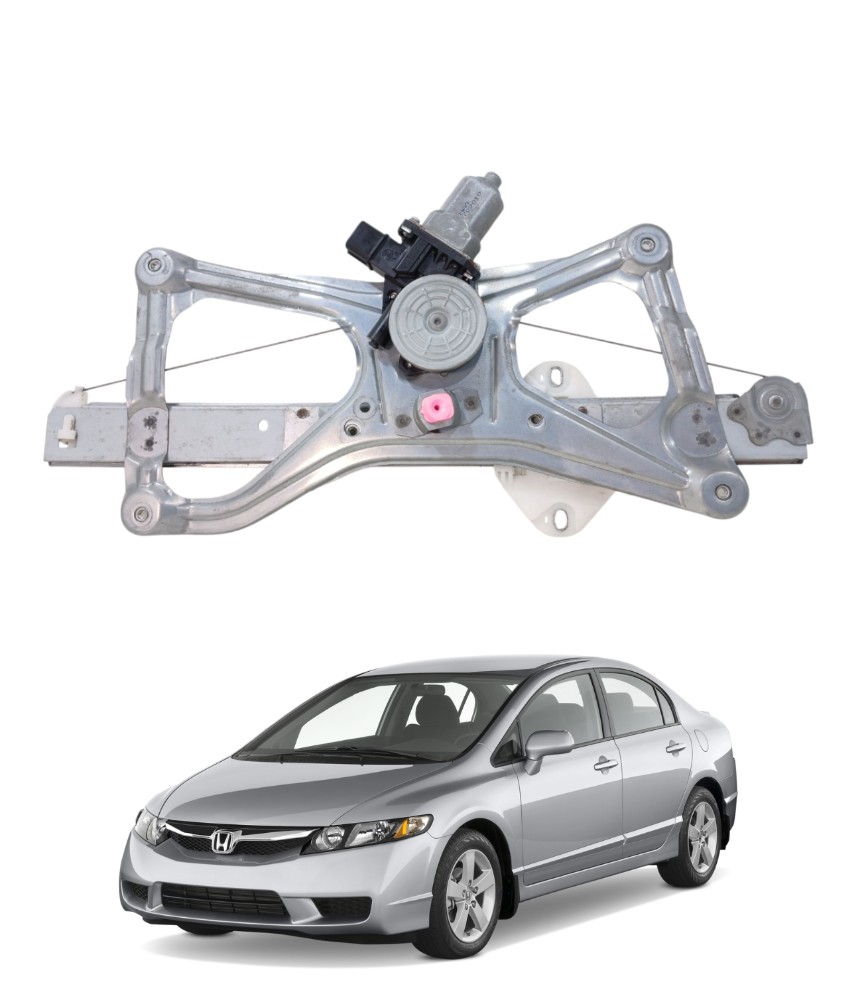 Máquina Vidro Dianteira Direita Honda Civic 2007 2011 16570