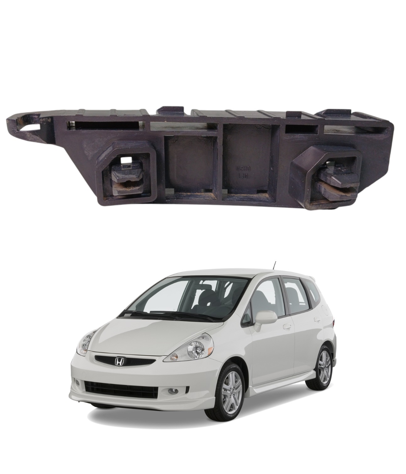 Guia Parachoque Dianteiro Esquerdo Honda Fit 2004 2005 E4995