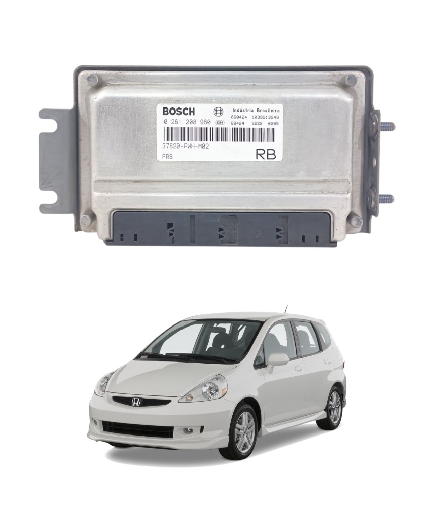 Módulo De Injeção Honda Fit 2004 37820pwhm02 2008 15678