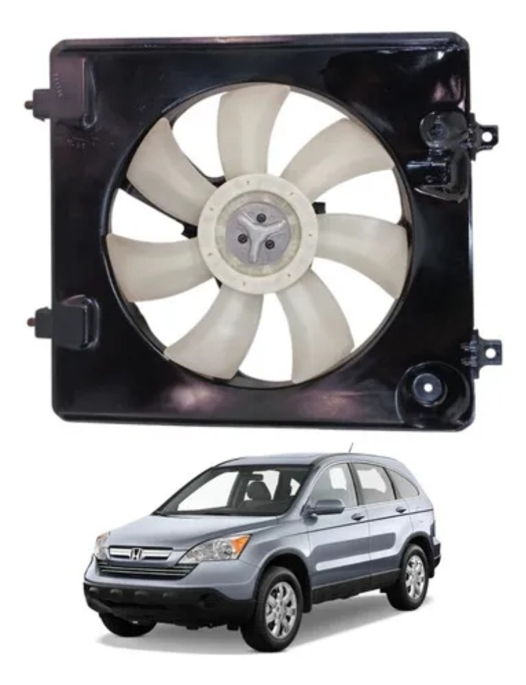 Ventoinha condensador direito honda crv 2007 2011 37519