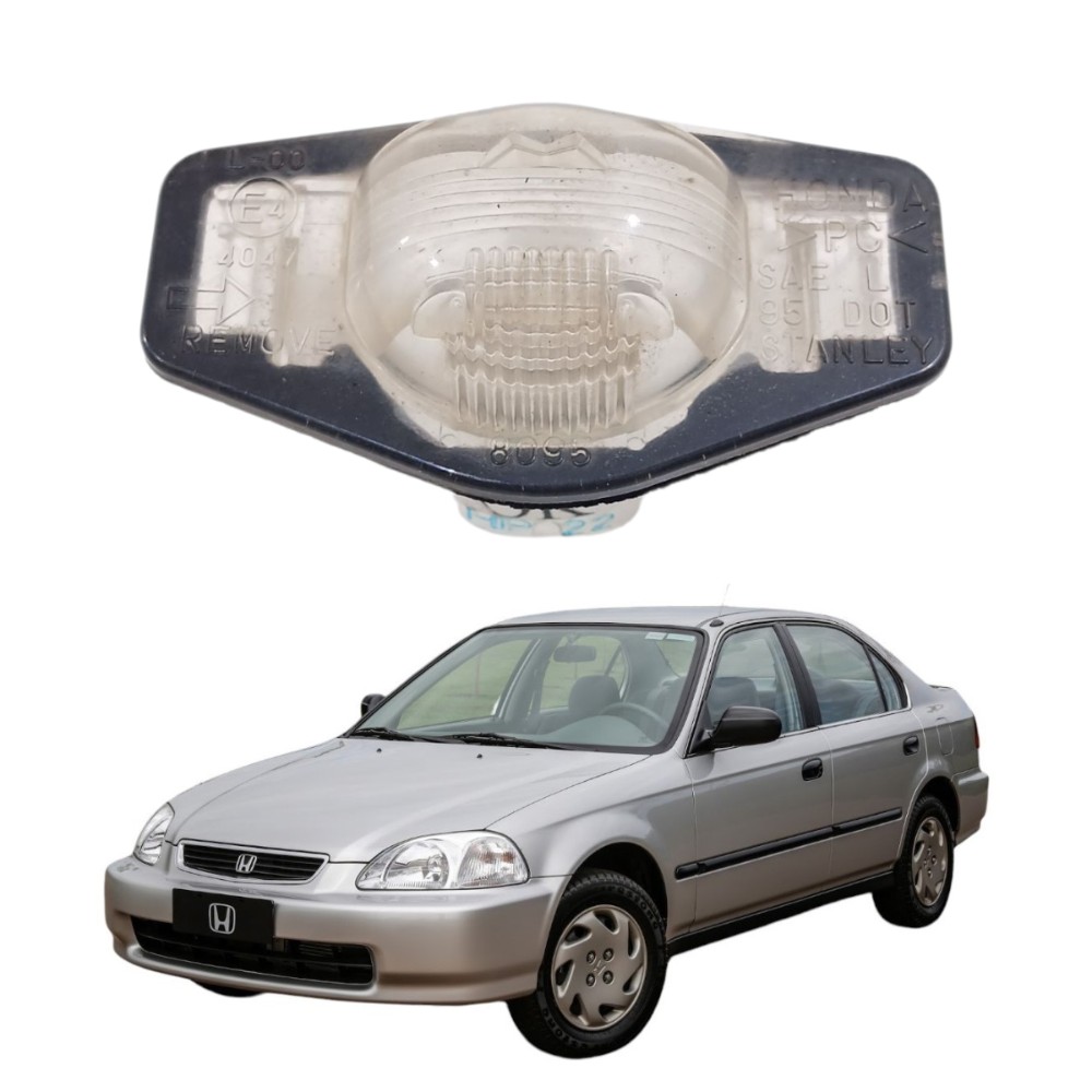 Luz placa honda civic 1996 2000