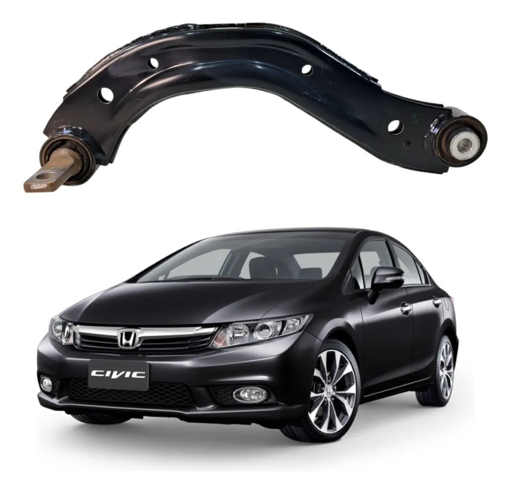 Braço suspensão traseira honda civic 2012 2016