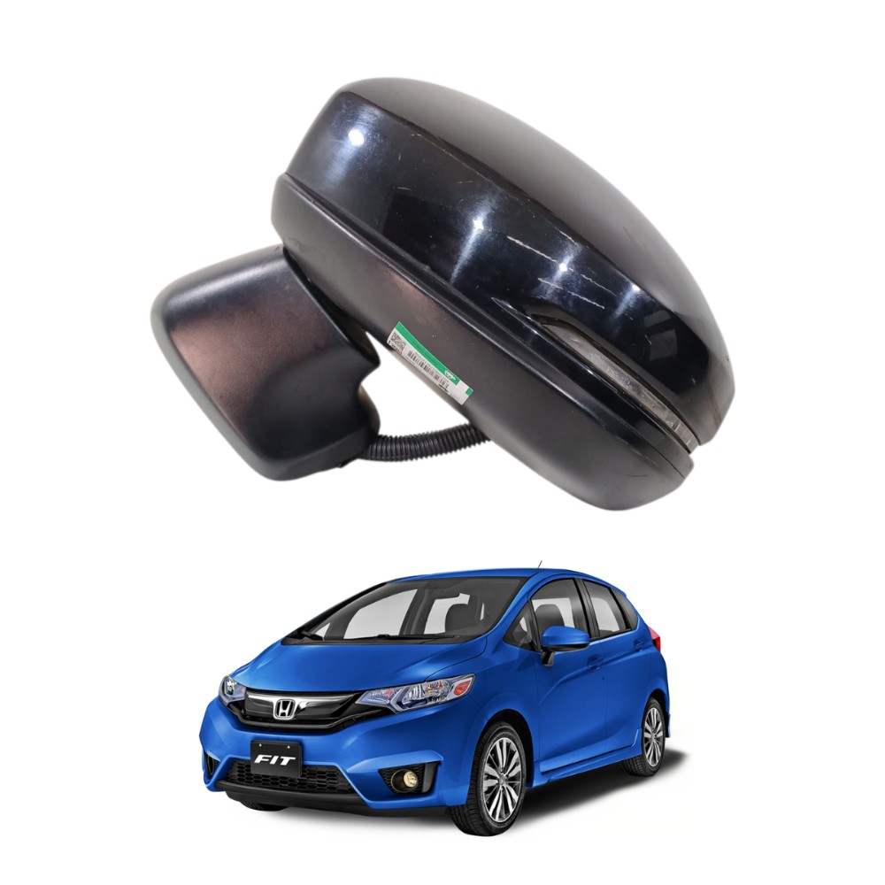 Retrovisor Esquerdo Com Seta Honda Fit 2015 2021