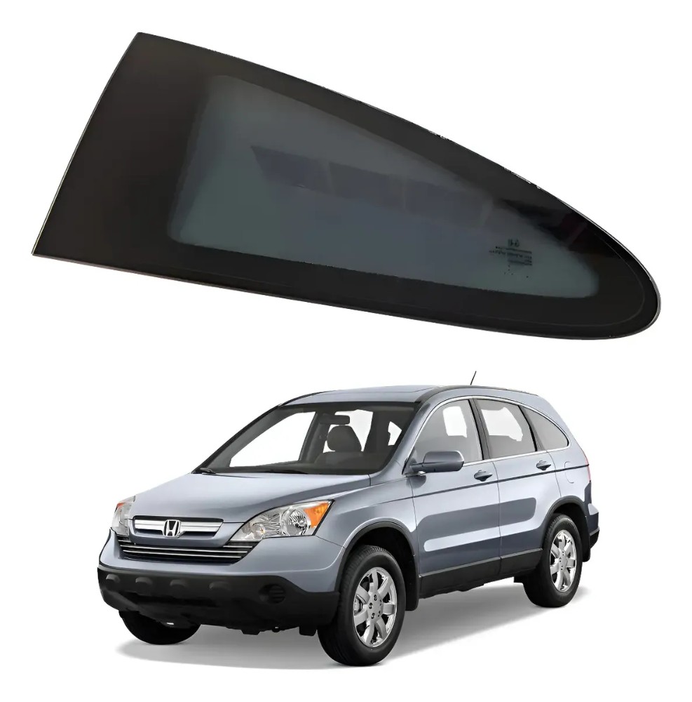 Vidro fixo traseiro esquerdo honda crv 2007 2011 46513
