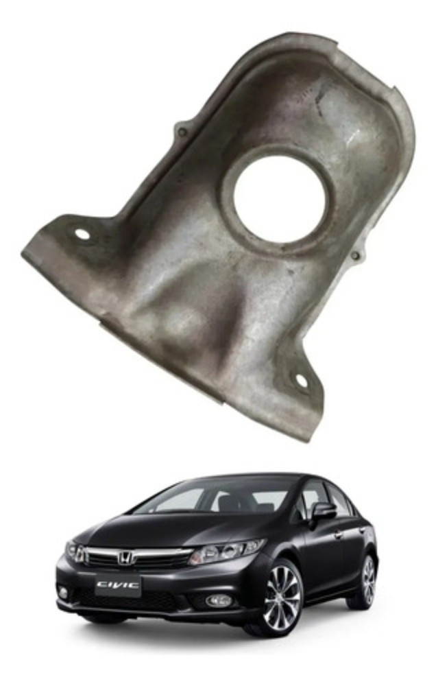 Protetor termico catalizador honda civic 2012 2016