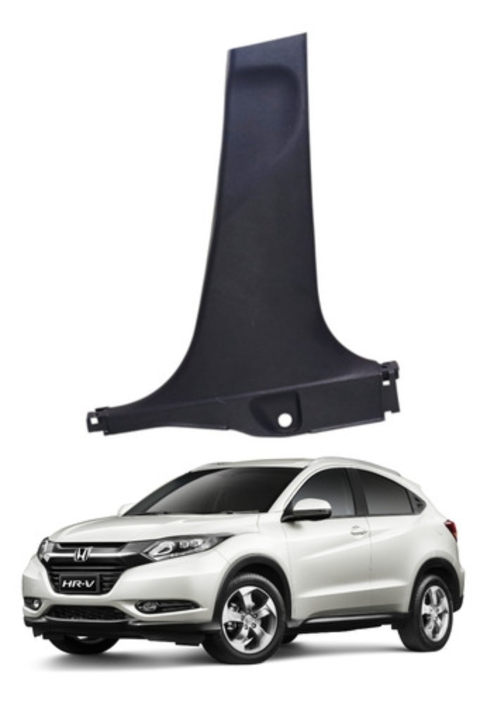 Acabamento coluna inferior direito honda hrv 2016 2021 24439