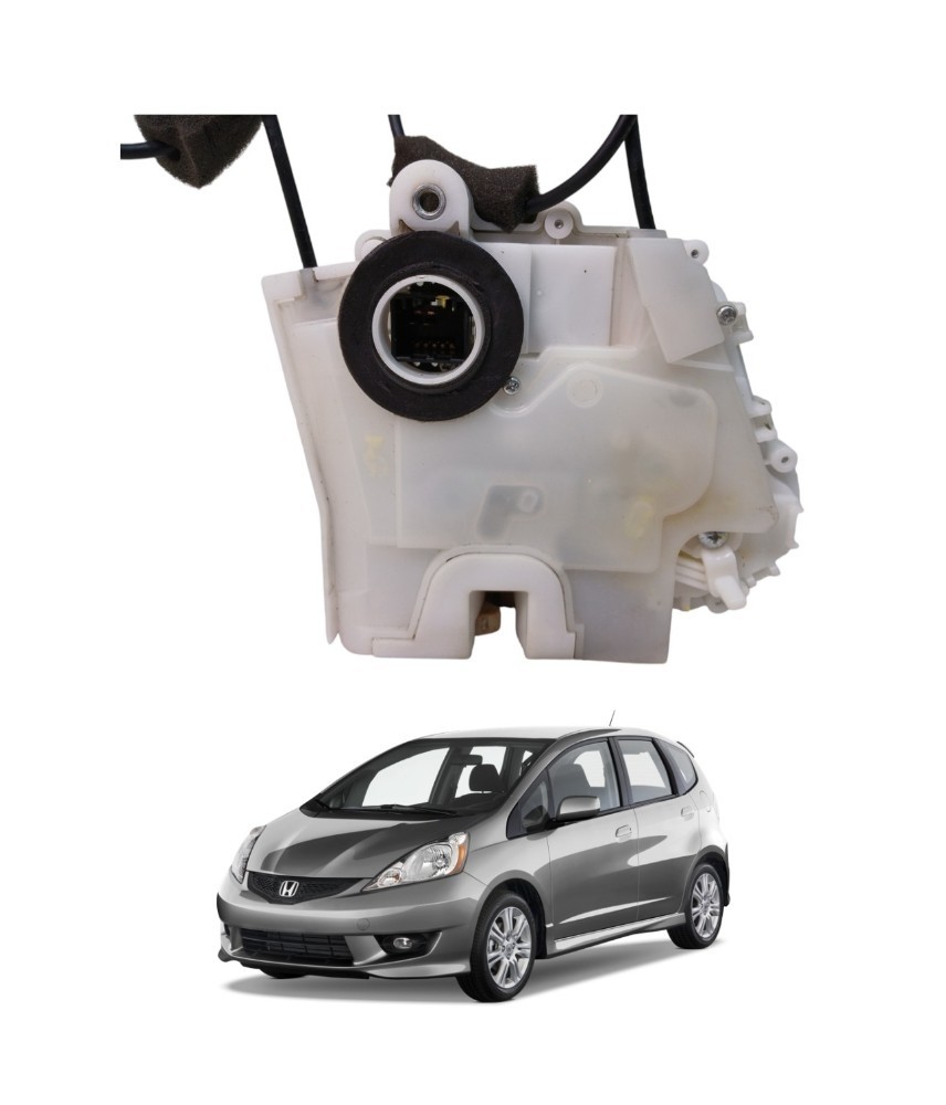 Tranca porta traseira esquerda honda fit 2009 2014 52436 1