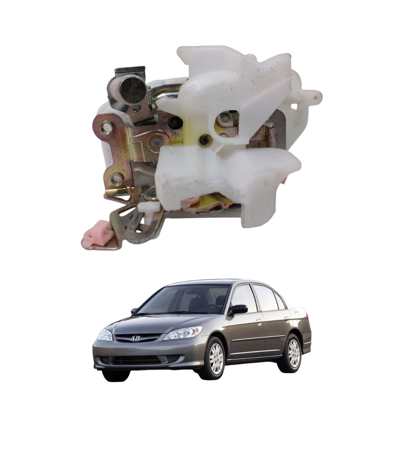 Tranca Porta Traseira Esquerda Honda Civic 2001 2006 1927