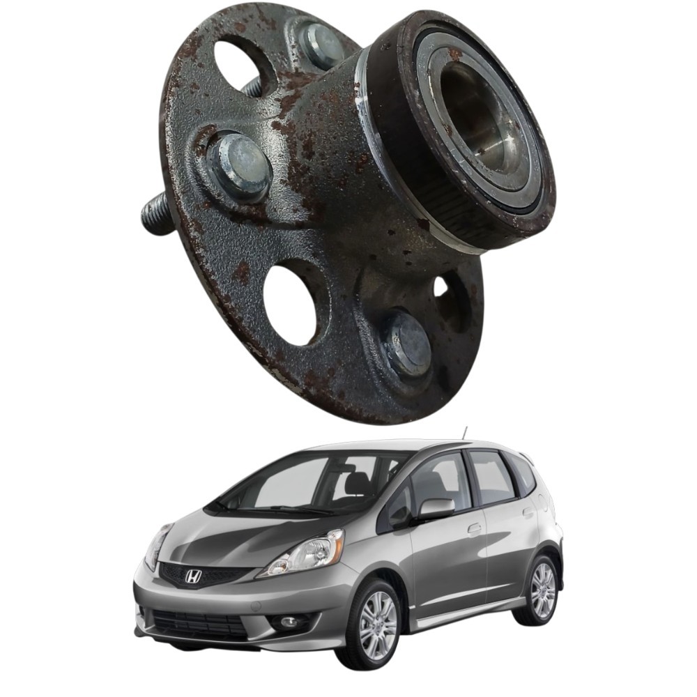 Cubo roda traseira Honda fit 2009 2014