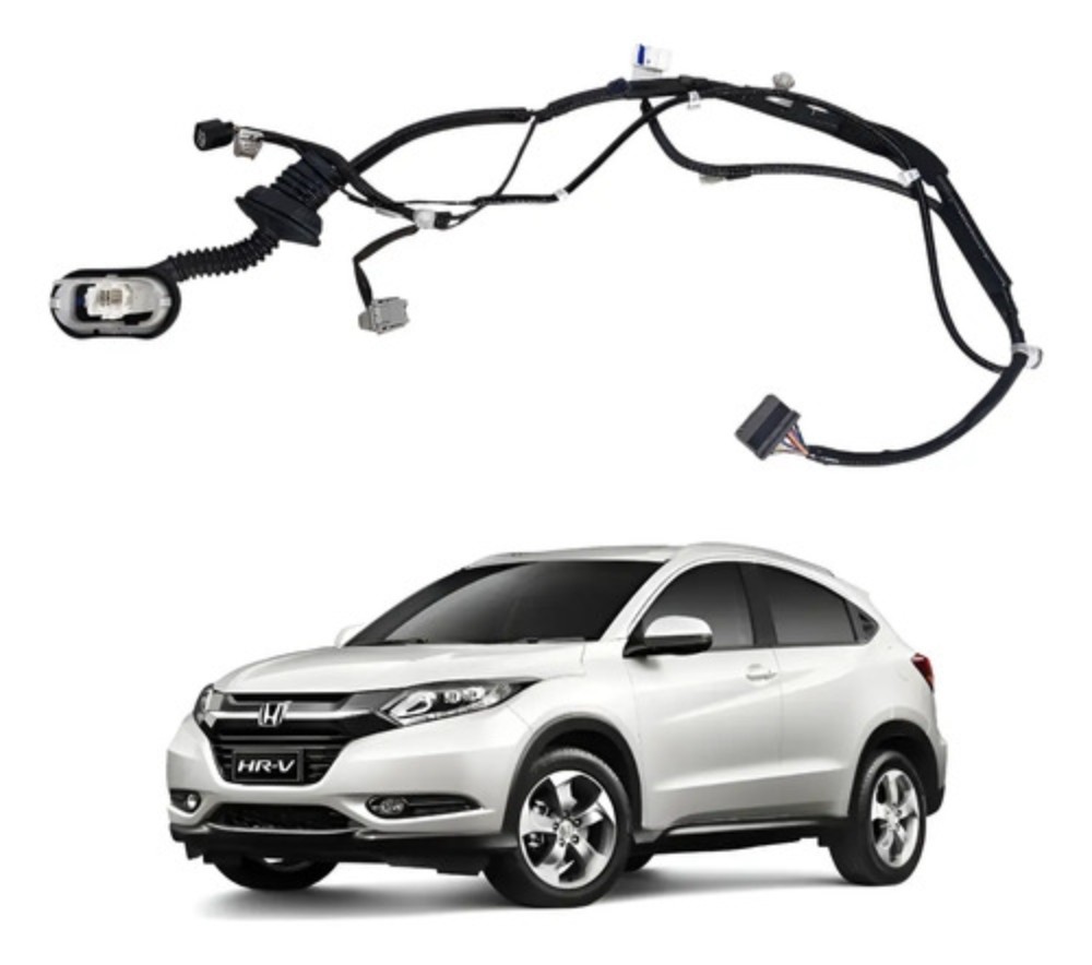 Chicote porta dianteira direita honda hrv 2016 2021 43906