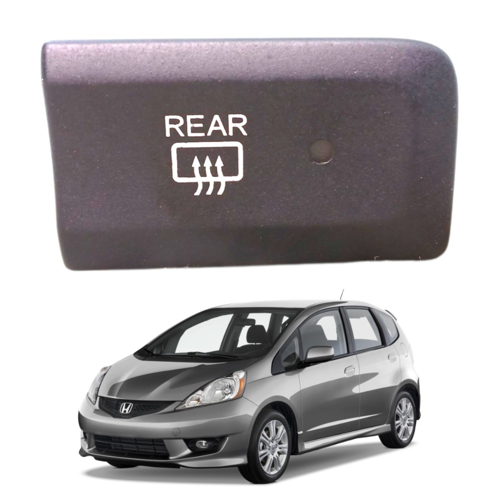 Botão desembaçador honda fit 2009 a 2014
