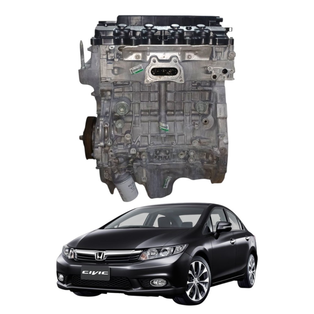 Motor parcial honda civic 2012 2016 2.0 53043
