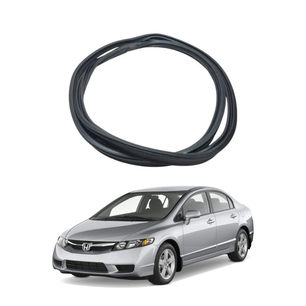 Borracha tampa traseira Honda civic 2007 2011