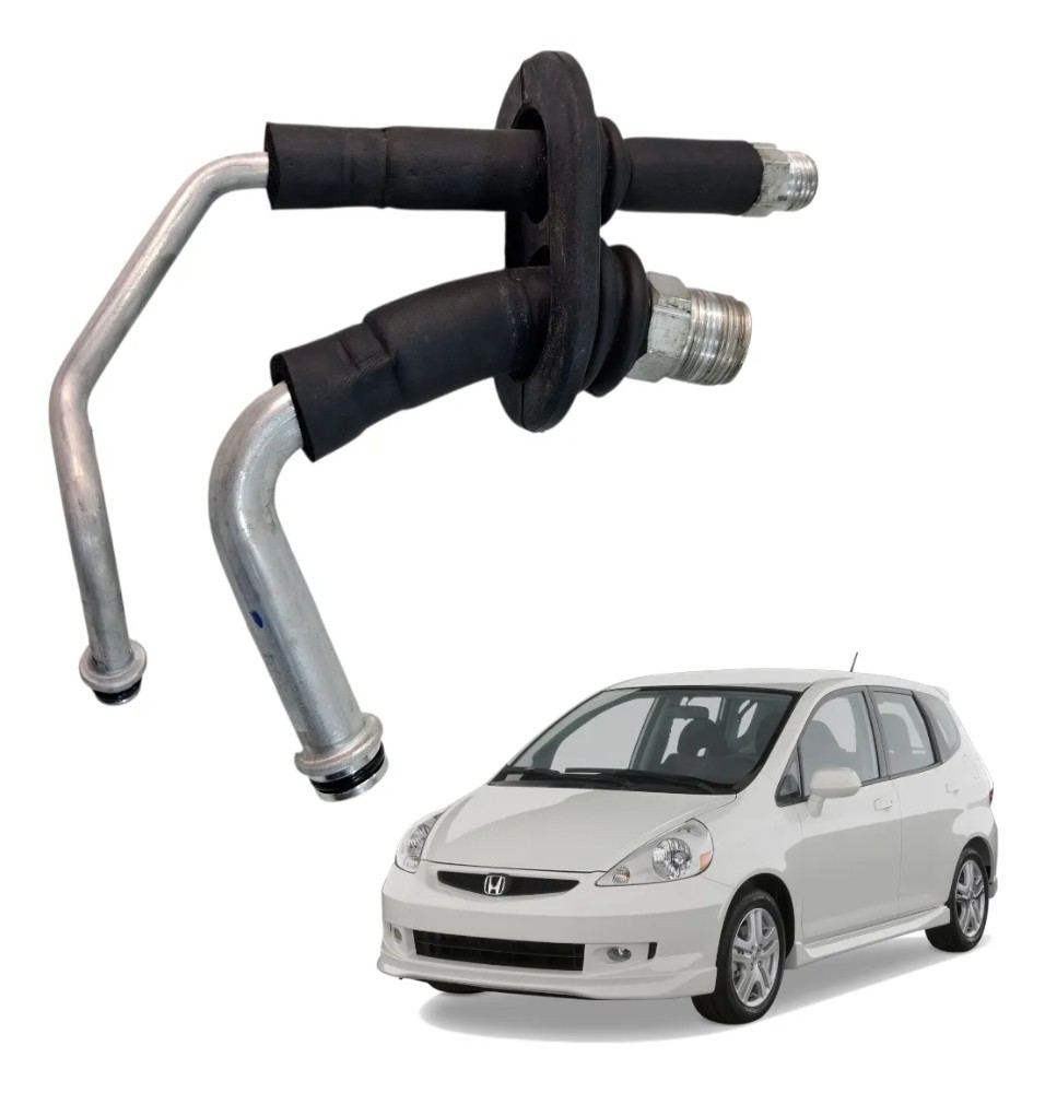 Cano valvula expansao ar condicionado honda fit 2004 41387