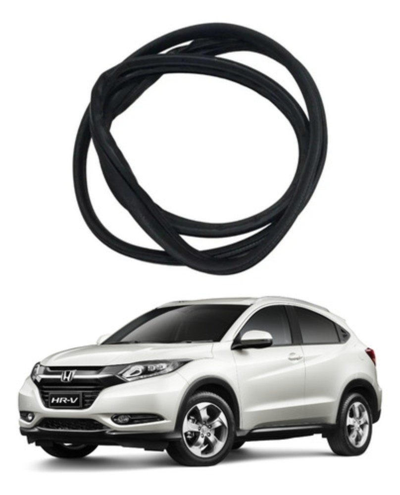 Borracha porta dianteira direita honda hrv 2016 2021 1.8
