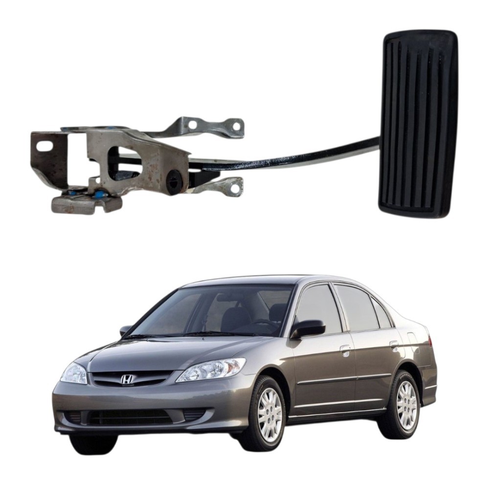 Pedal freio automatico honda civic 2001 2006 49778