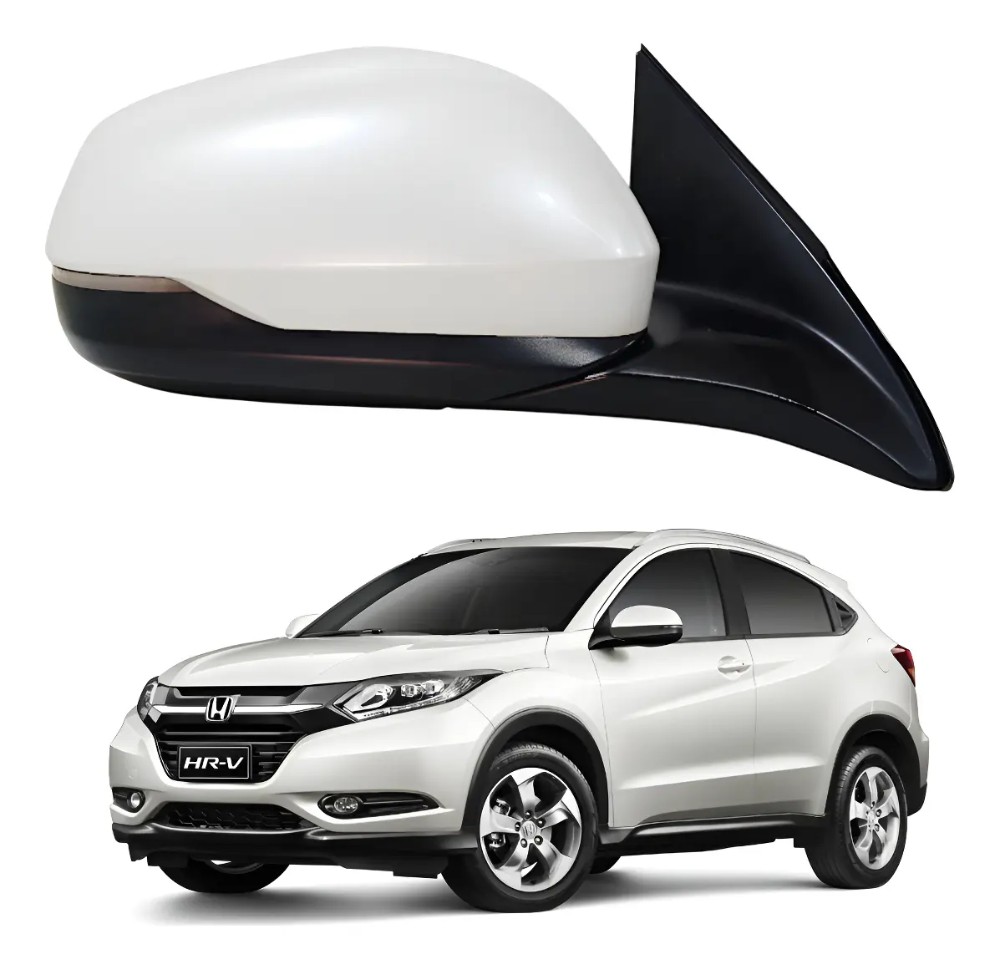 Retrovisor direito com seta honda hrv 2016 2021 49257