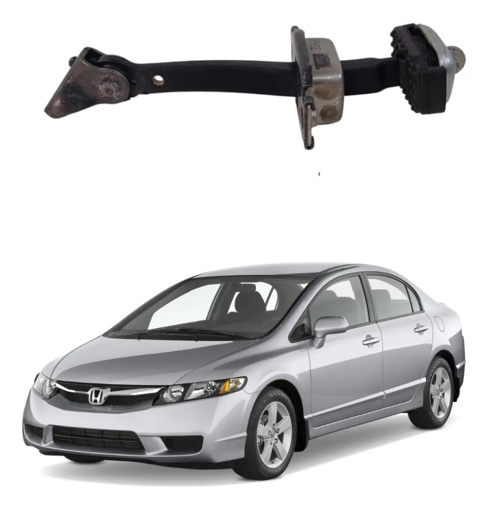Limitador porta traseira esquerda honda civic 2007 2011 48022