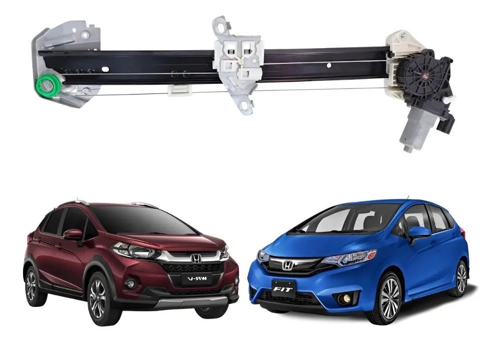 Maquina vidro dianteira esquerda honda wrv fit 2015 2021