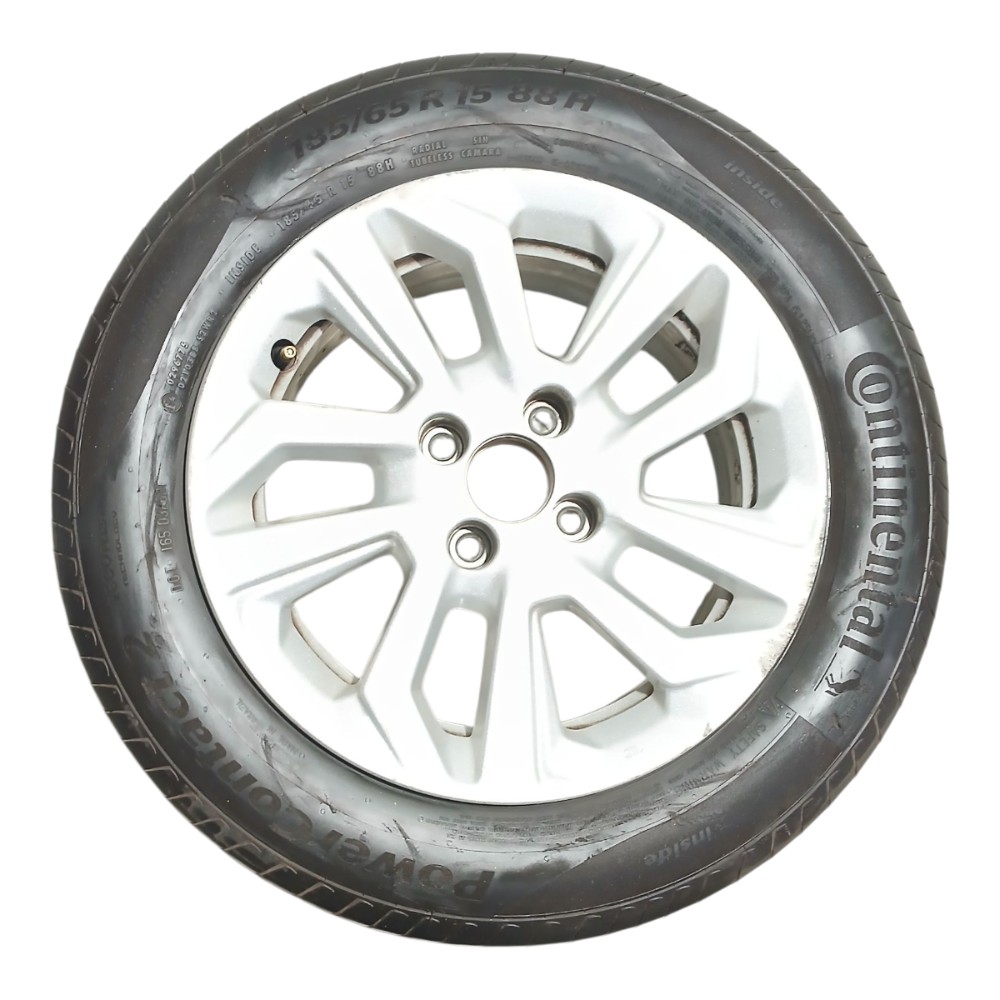 Roda aro 15 pneu meia vida honda fit 2015 2021 2