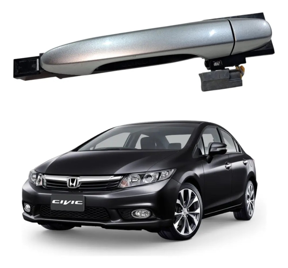 Maçaneta Externa Traseira Direita Honda Civic 2012 A 2016