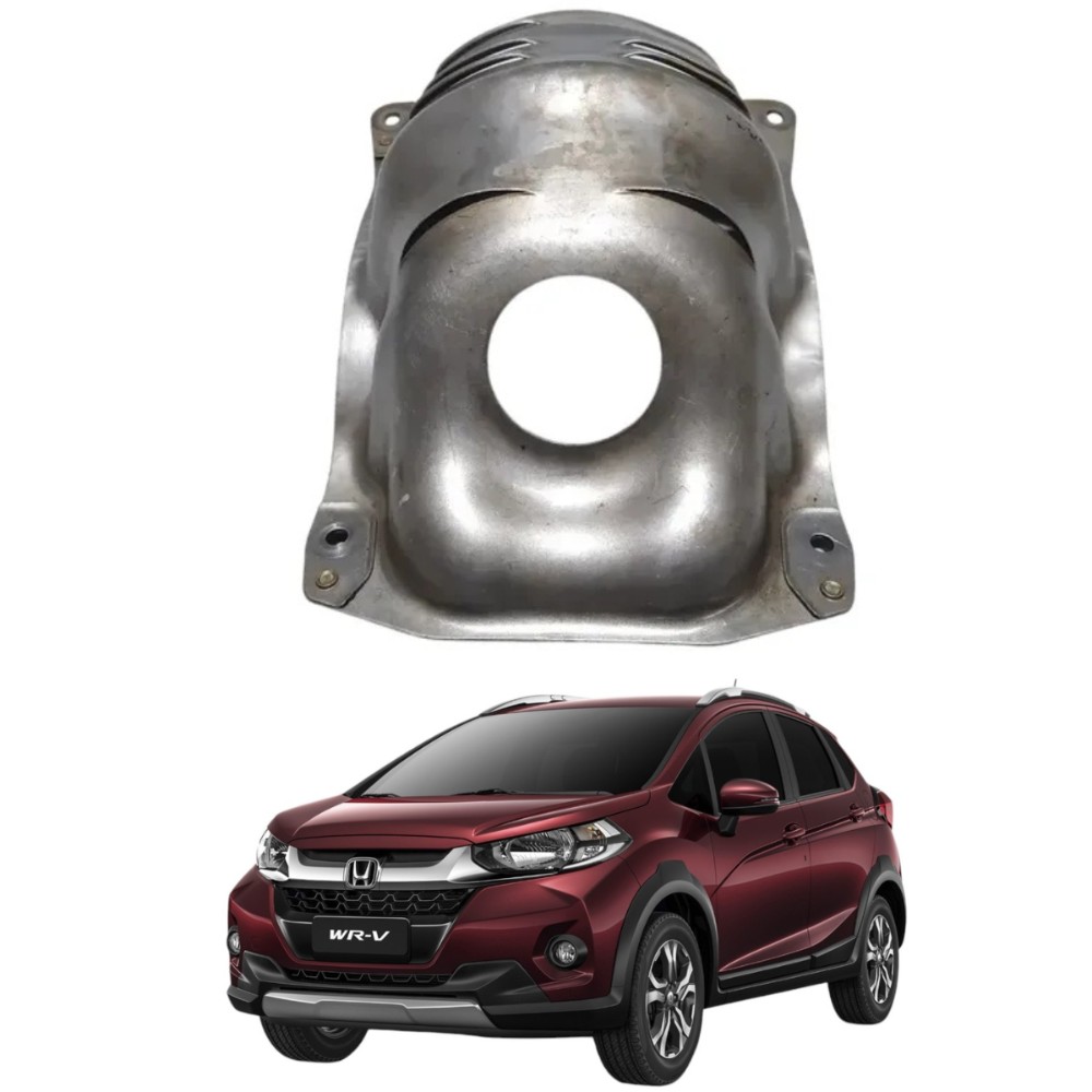 Capa defletor protetor calor catalisador honda wrv 2017 2021