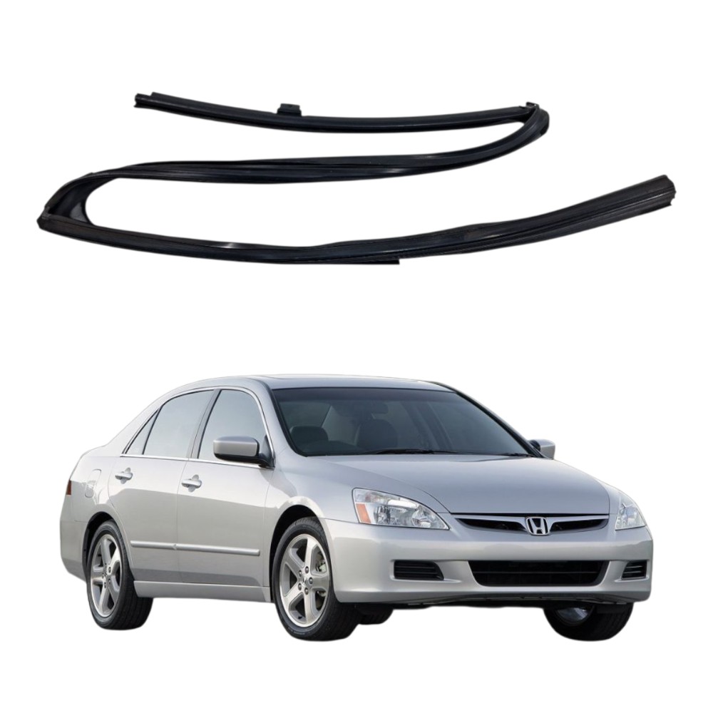Canaleta vidro traseira esquerda Honda Accord 2003 2007