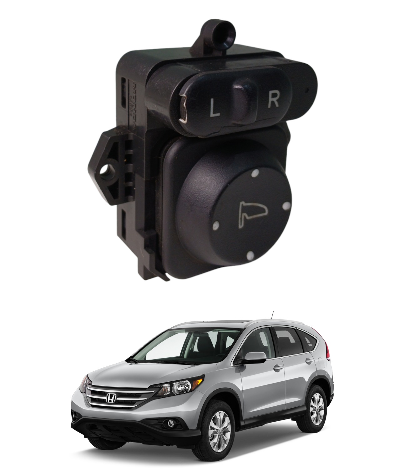 Botão Comando Retrovisor Honda Crv 2012 2013 2014 2015 E5178