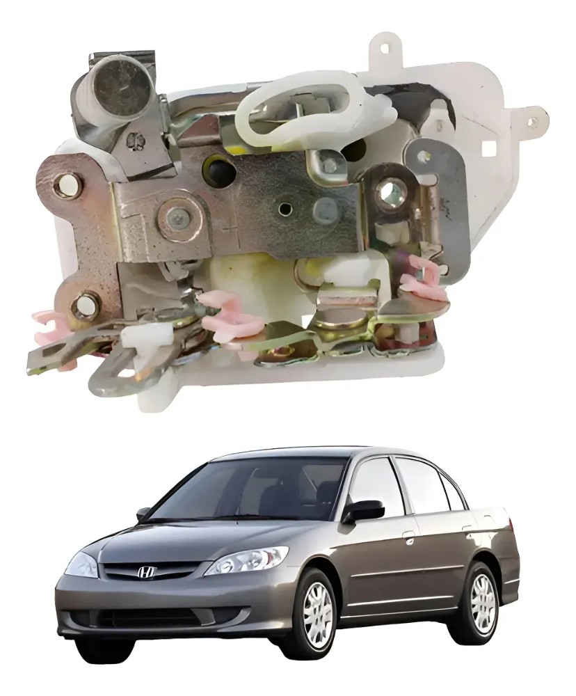 Tranca Porta Traseira Esquerda Honda Civic 2001 A 2006 1.7
